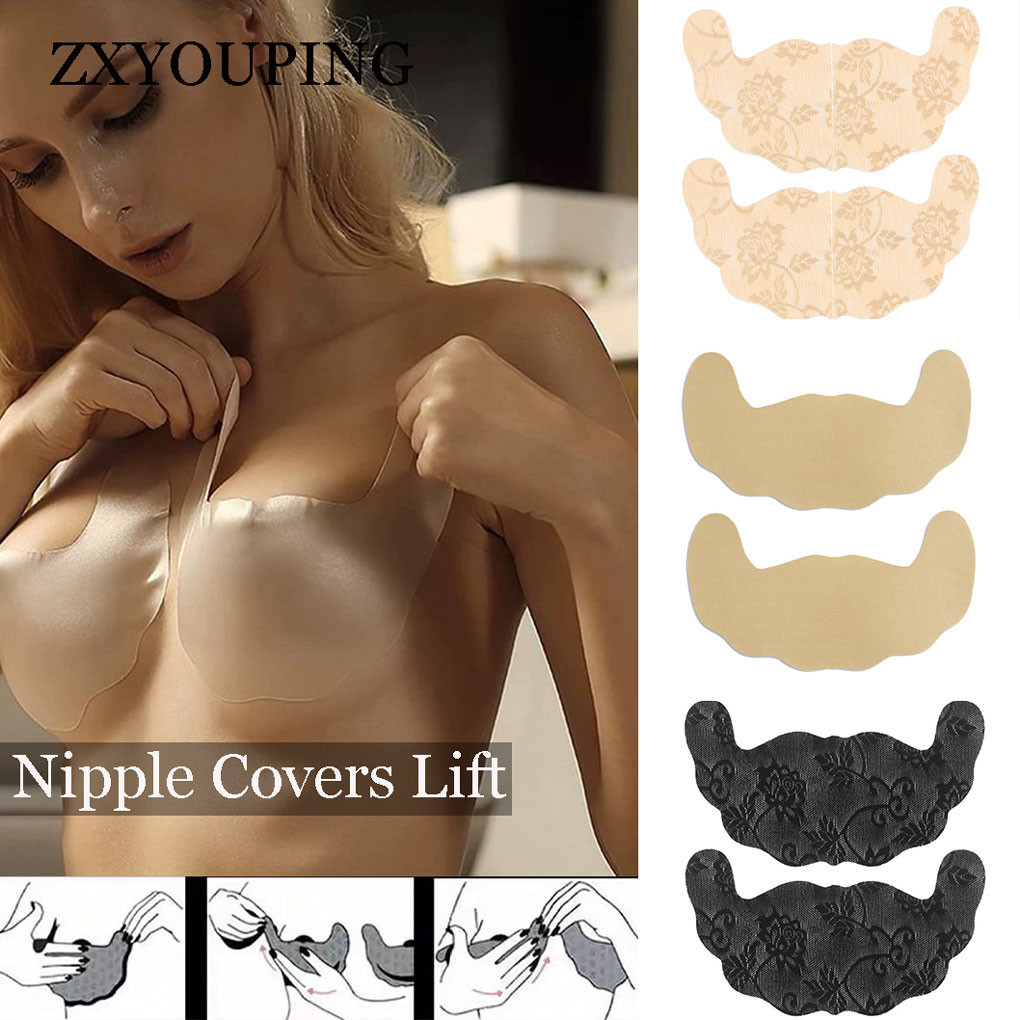 5 Pair Lace Nipple Cover Adhes - Push Up Bra Silicone ulasan dan harga