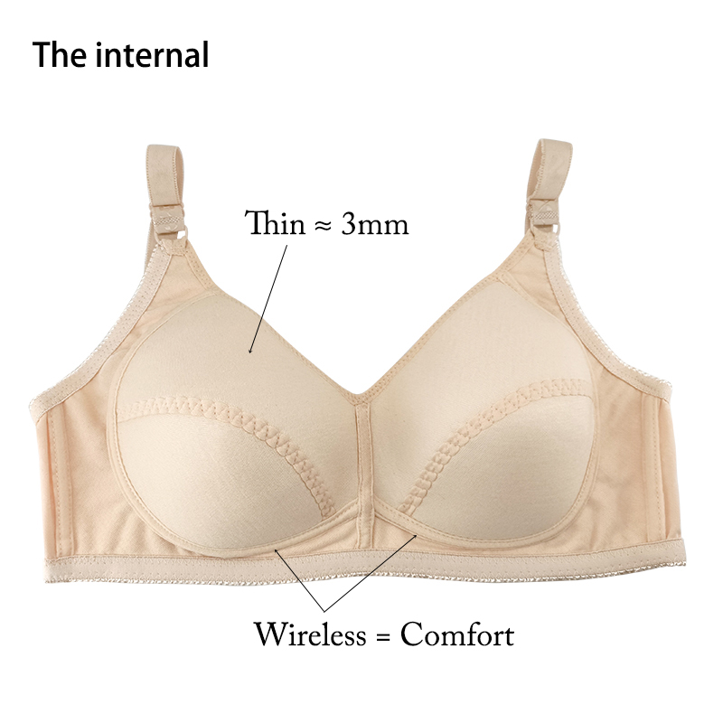 Embossed Bras for Women Suppor - Full Coverage Bra ulasan dan harga