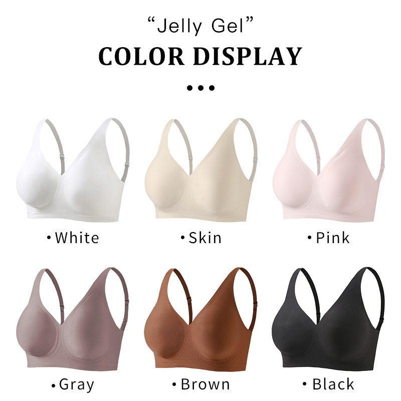 Women's Deep V Jelly Seamless  - Wirefree Bra Comfort ulasan dan harga