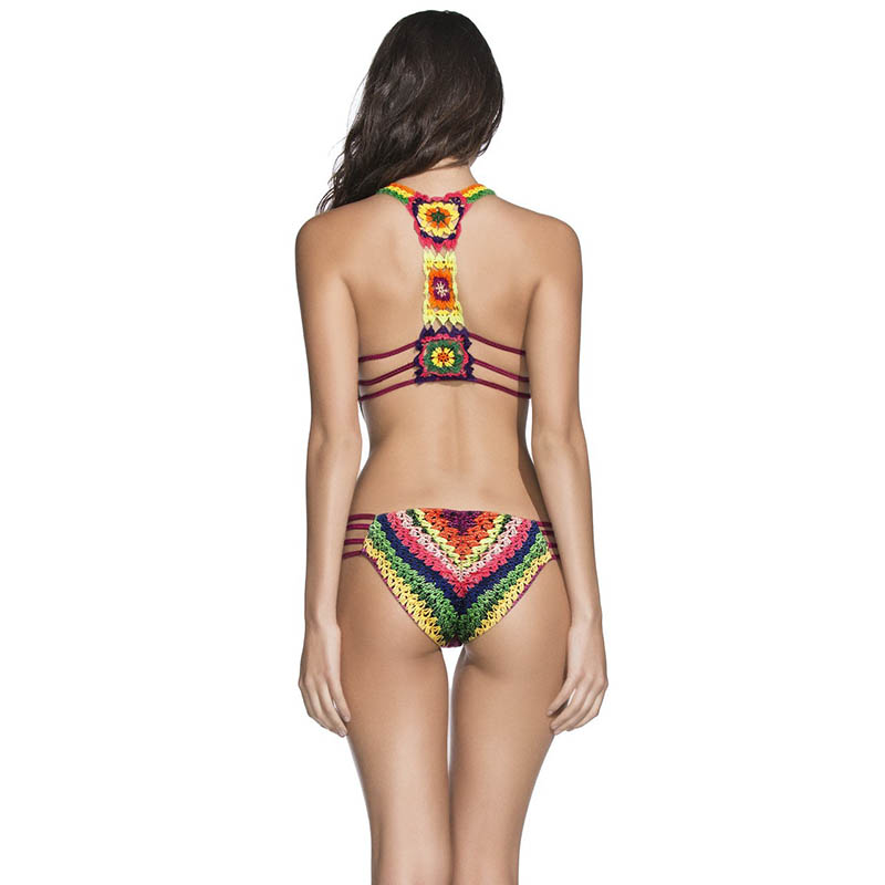 Bikinis Set Print High Waist W - Underwire Bra Padded ulasan dan harga