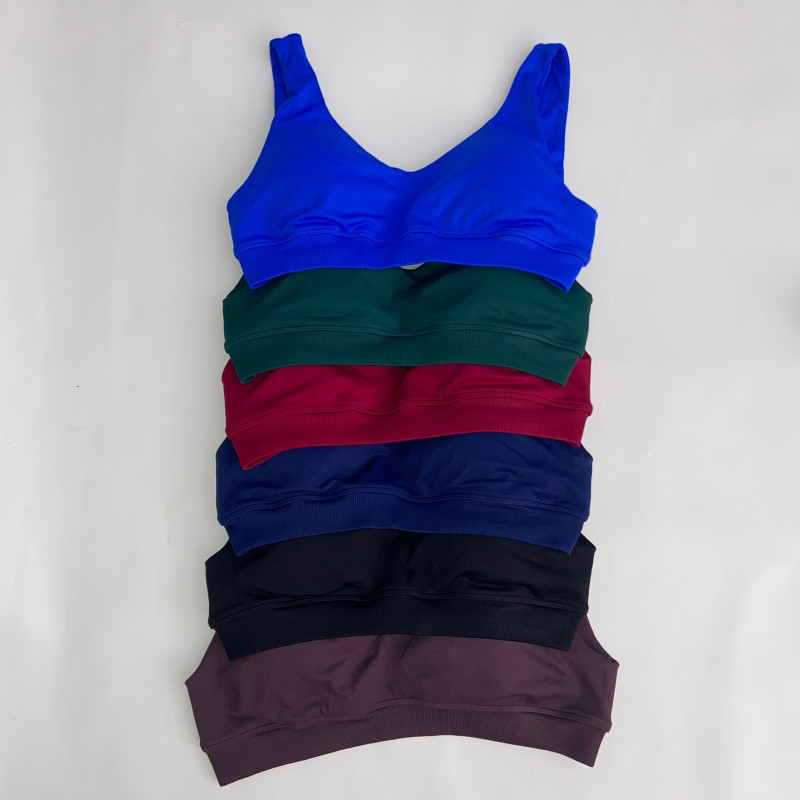 Women's Seamless Gym Set Scoop - Sports Bra Racerback ulasan dan harga