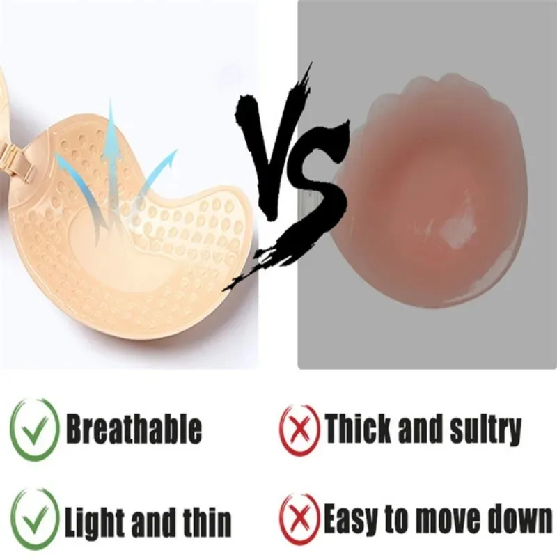 1/2Pc Invisible Push Up Bra Su - Push Up Bra Silicone ulasan dan harga