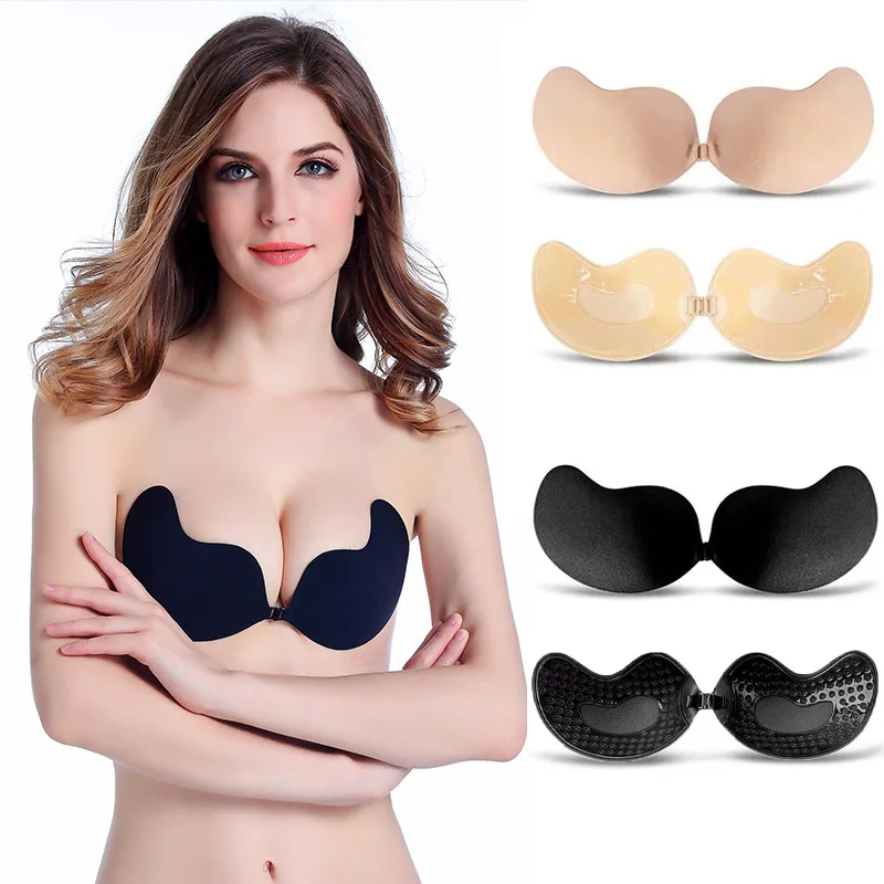 Sexy Women's Bra Invisible Pus - Backless Bra Sticky ulasan dan harga