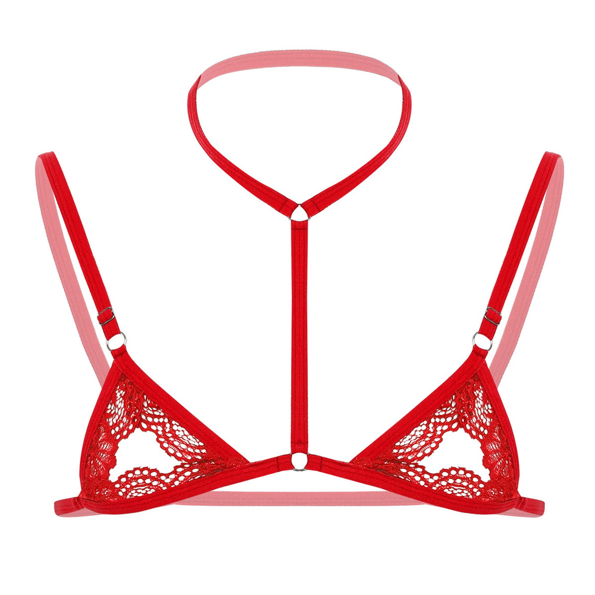 Sexy Men Harness Erotic Bra Ma - Sheer Bra Lace ulasan dan harga