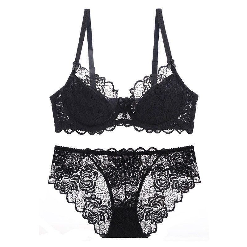 Sexy Lace Lingerie Set for Wom - Cotton Bra Everyday ulasan dan harga