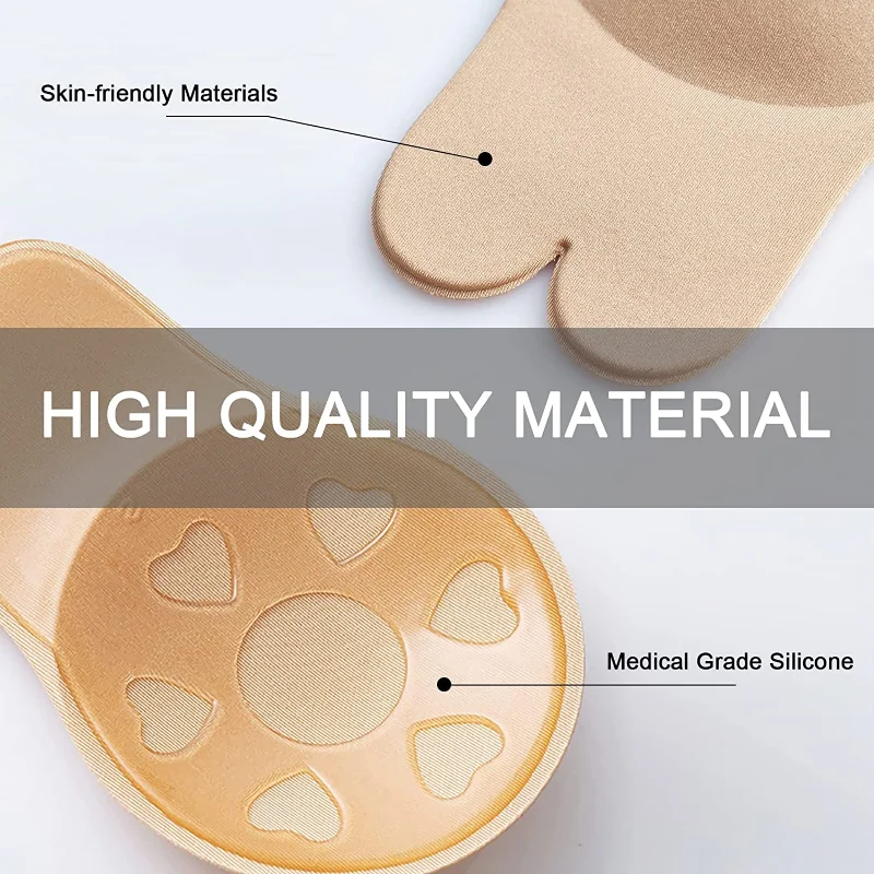 Women Push Up Bras Self Adhesi - Strapless Bra Adhesive ulasan dan harga