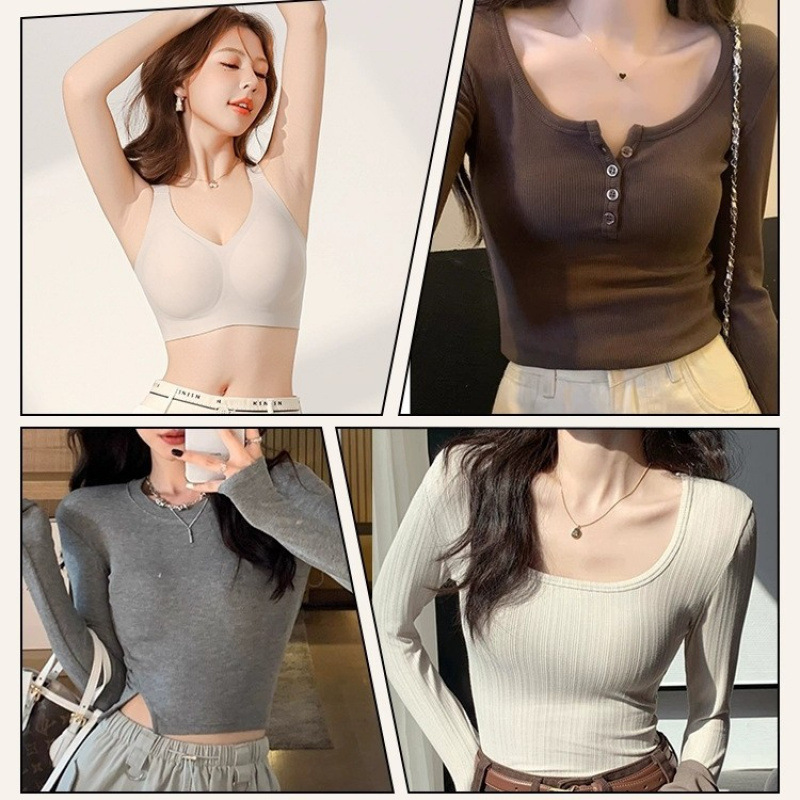 Large Size Wireless Full Cover - Full Coverage Bra ulasan dan harga