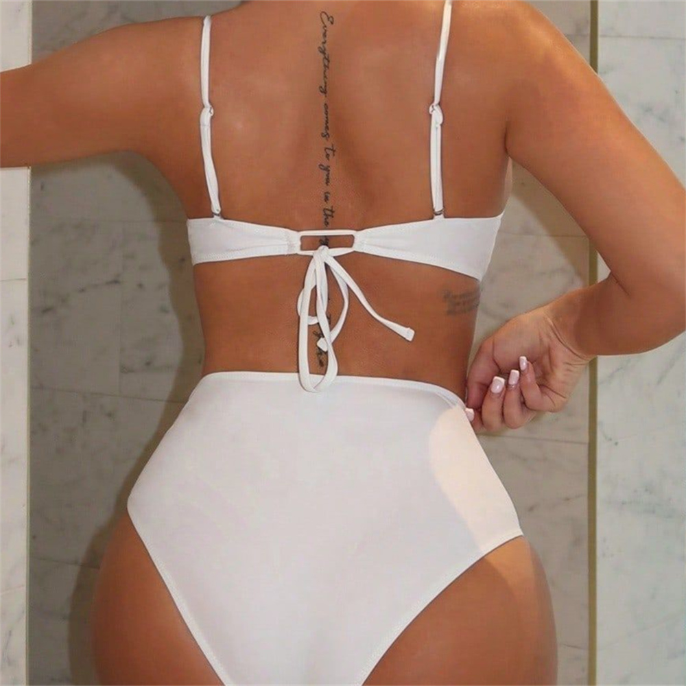 White Sling Bikini Bra Back La - Underwire Bra Padded ulasan dan harga