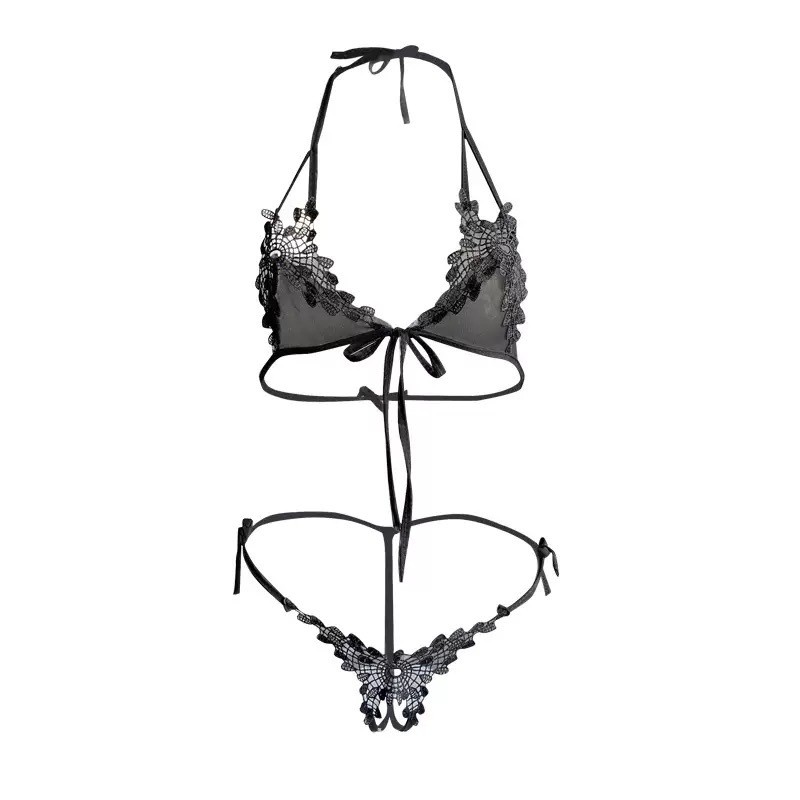 Hot Sexy Underwear Women Bodys - Lace Bralette Set ulasan dan harga