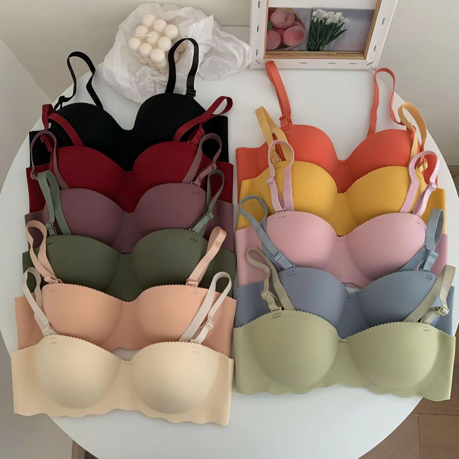 Women Girls Push Up Bras Summe - Plunge Bra Push Up ulasan dan harga