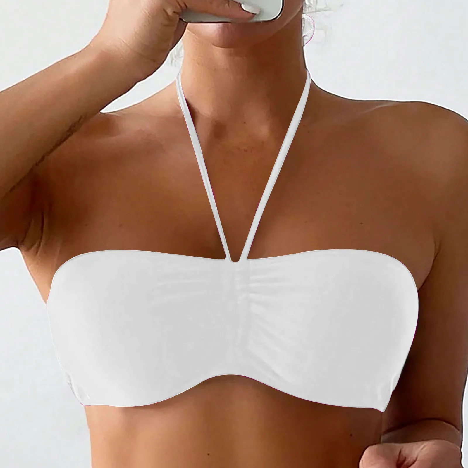 Women Underwire Bikini Top Pus - Underwire Bra Padded ulasan dan harga