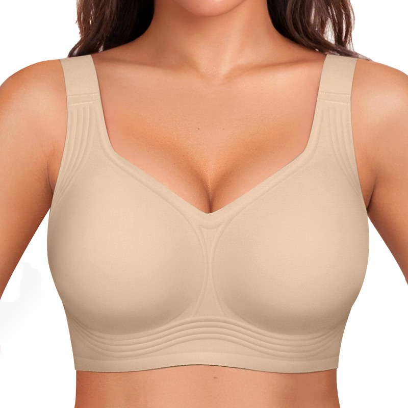 Plus Size Wireless Jelly Bra W - Full Coverage Bra ulasan dan harga