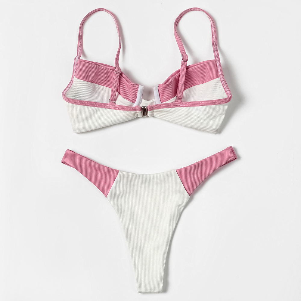 ZTVitality Ribbed Splicing Sex - Underwire Bra Padded ulasan dan harga