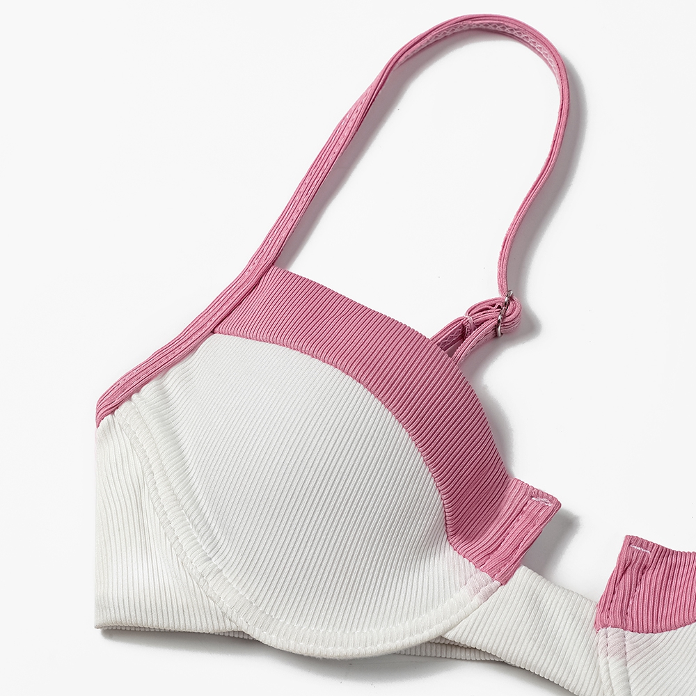 ZTVitality Ribbed Splicing Sex - Underwire Bra Padded ulasan dan harga