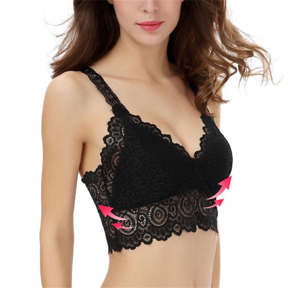 Summer Women Lace Cotton Tank  - T Shirt Bra Seamless ulasan dan harga