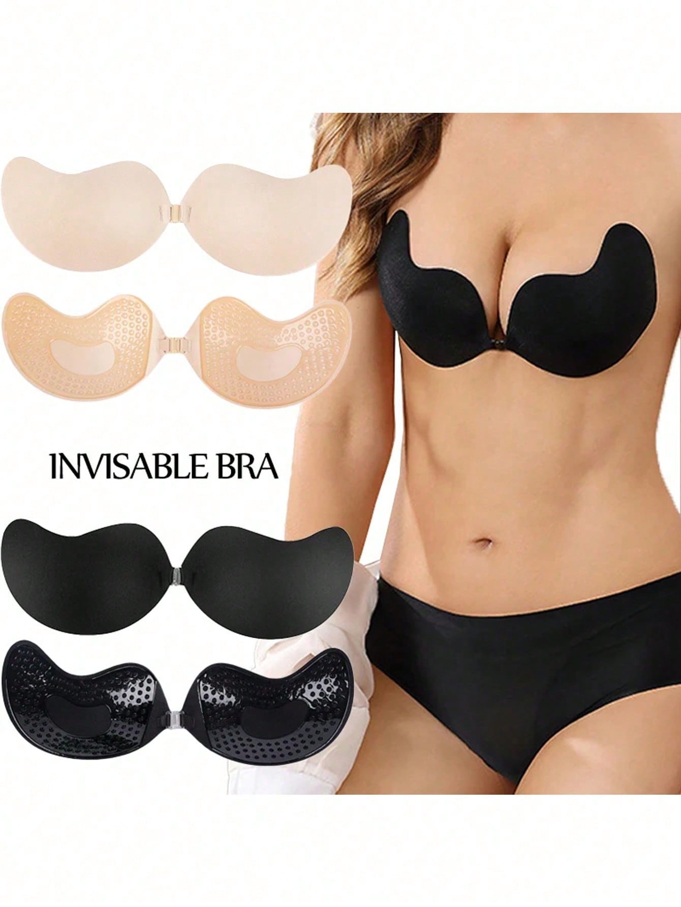 2-pack Women's Self-Adhesive I - Strapless Bra Adhesive ulasan dan harga