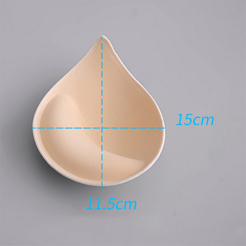 1/2Pair Swimsuit Breast Push U - Push Up Bra Silicone ulasan dan harga