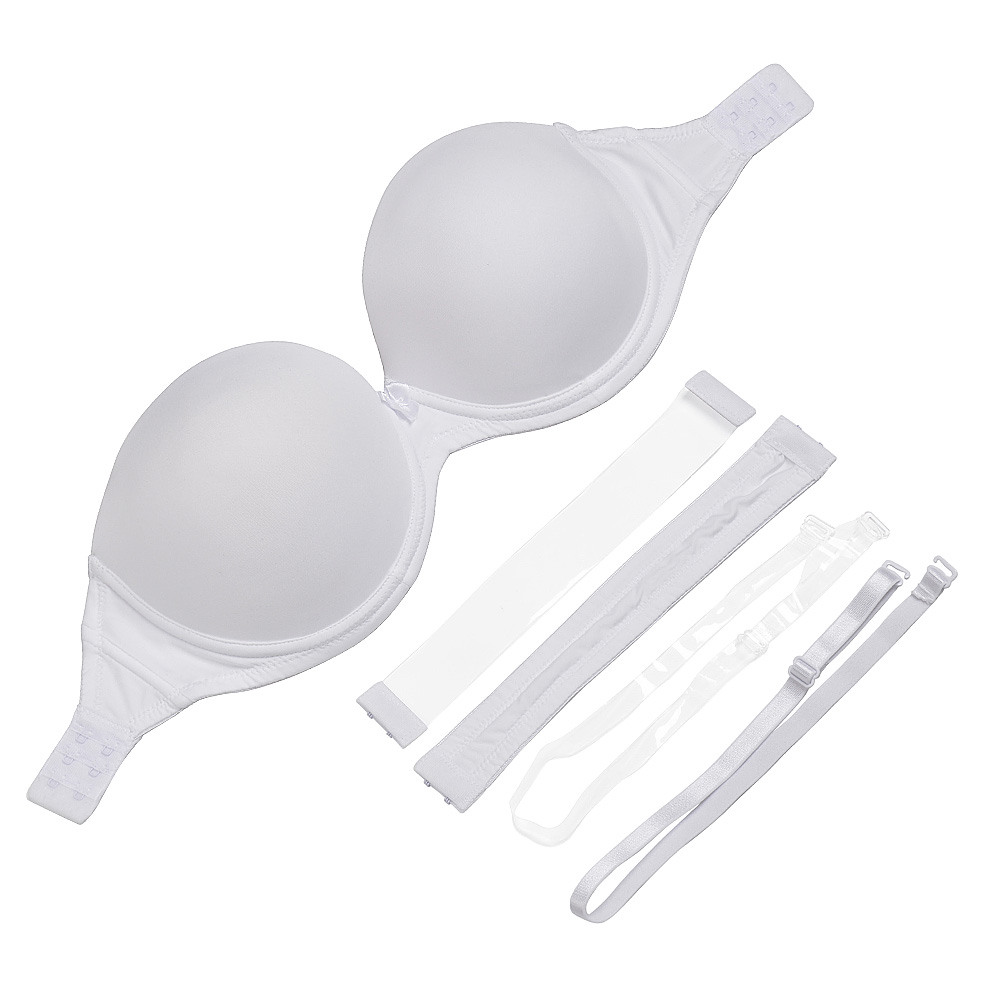 Nude Black White Invisible Cle - Convertible Bra Multiway ulasan dan harga