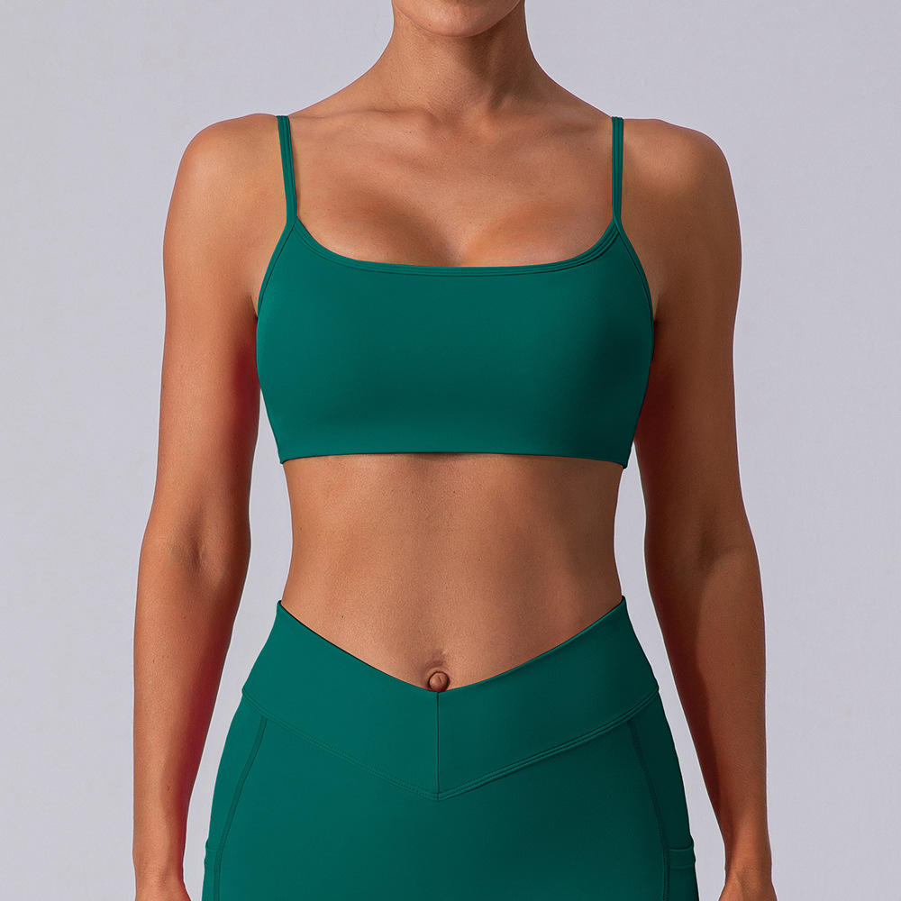 Women Sports Bra Shockproof Fi - Sports Bra Racerback ulasan dan harga