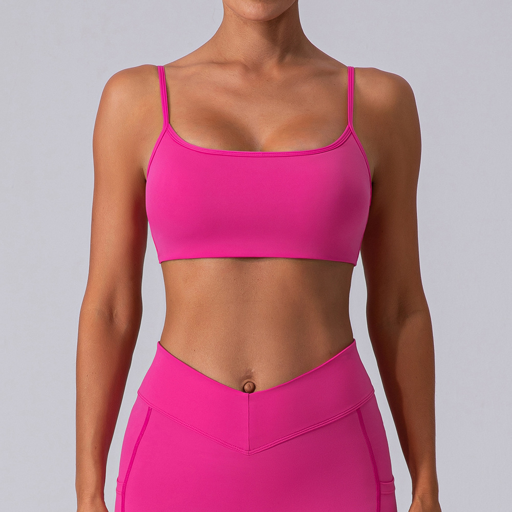 Women Sports Bra Shockproof Fi - Sports Bra Racerback ulasan dan harga