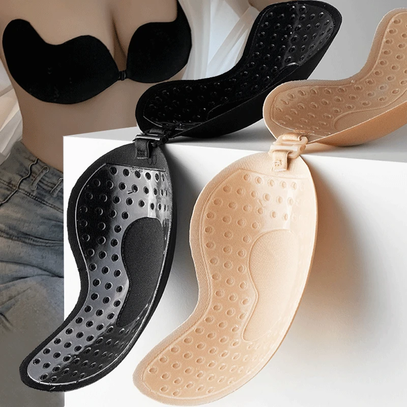 Reusable Adhesive Nipple Cover - Push Up Bra Silicone ulasan dan harga